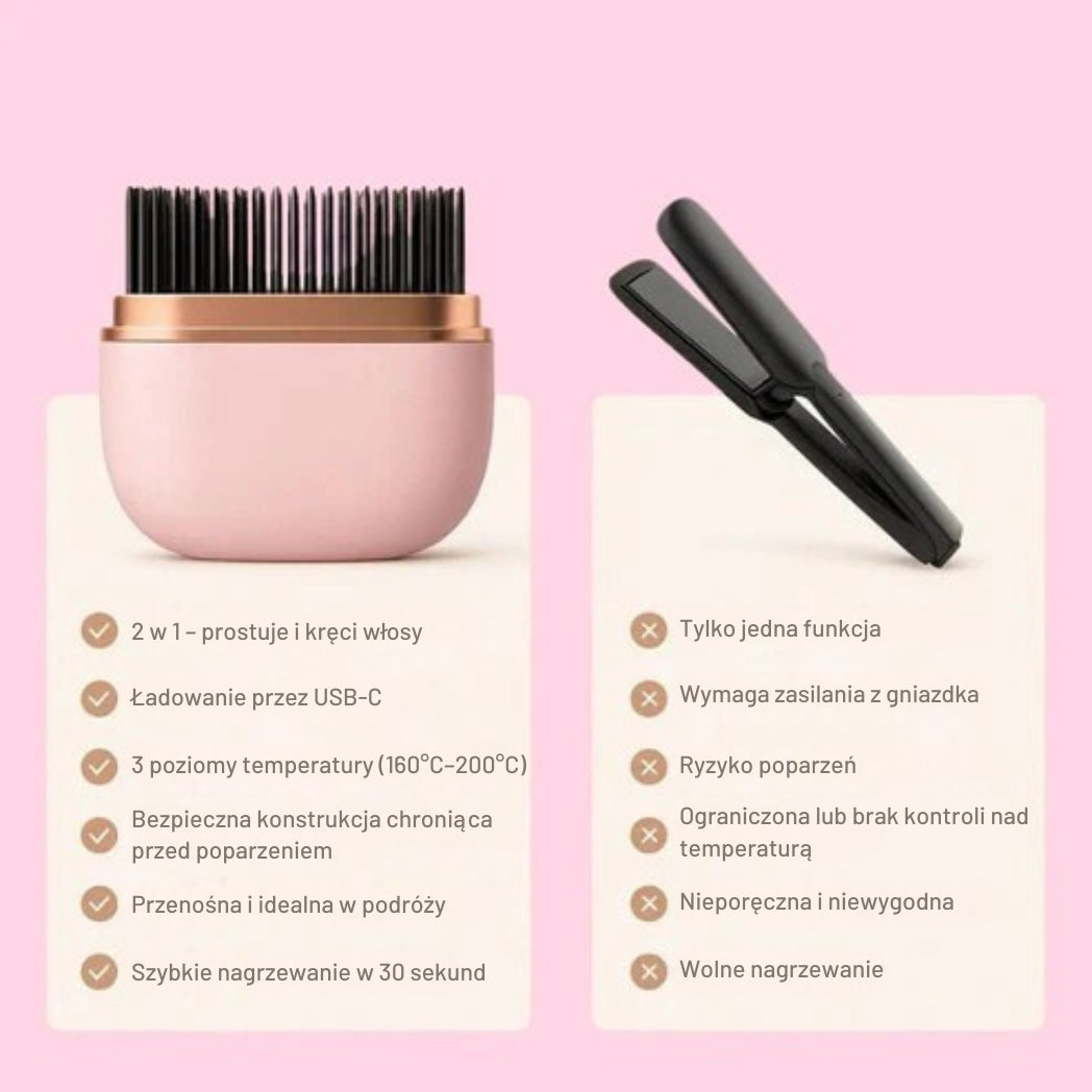 Mini Prostownico-Grzebień™